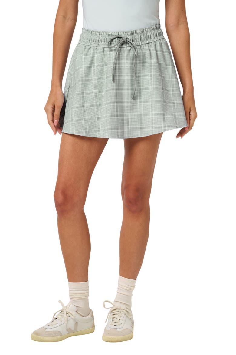 Printed Opening Shot Miniskirt, Main, color, CLOUDWASH MULTI