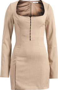 Mistress Rocks Long Sleeve Cocktail Minidress
