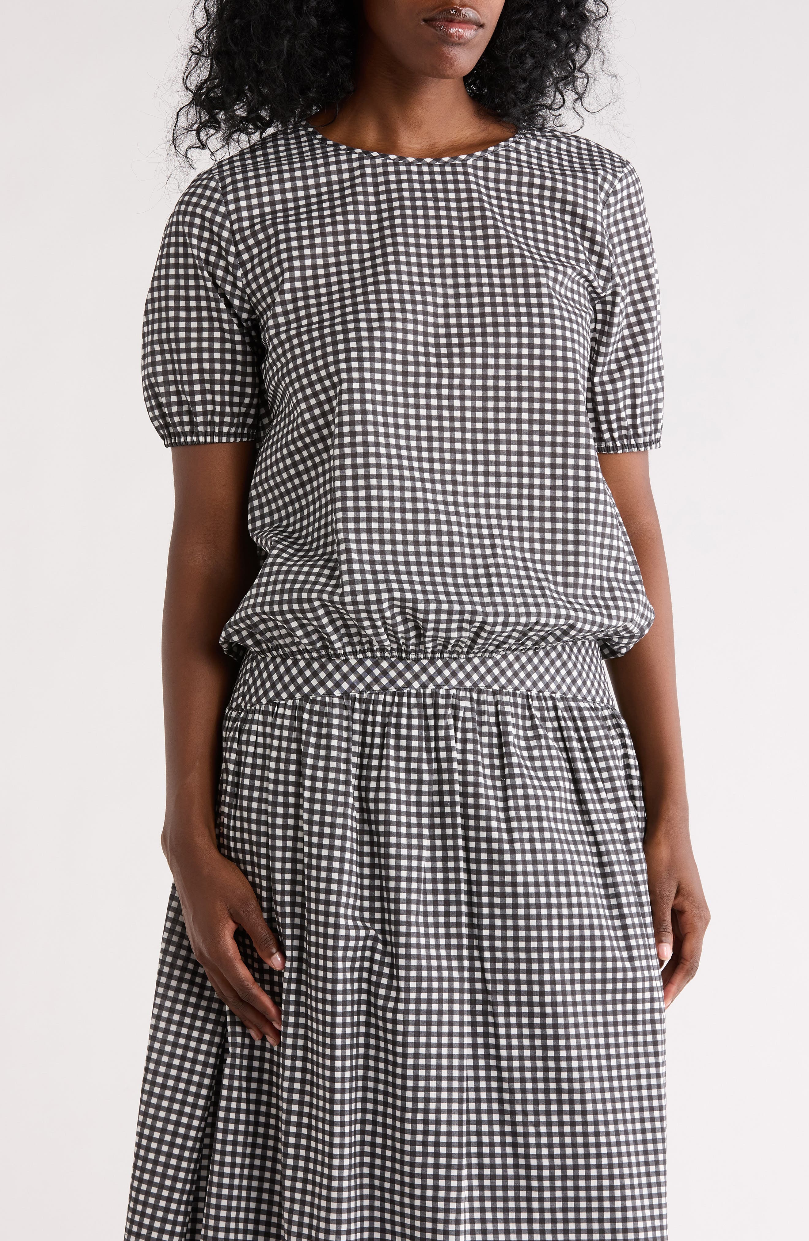 DR2 by Daniel Rainn Floral Bubble Hem Top