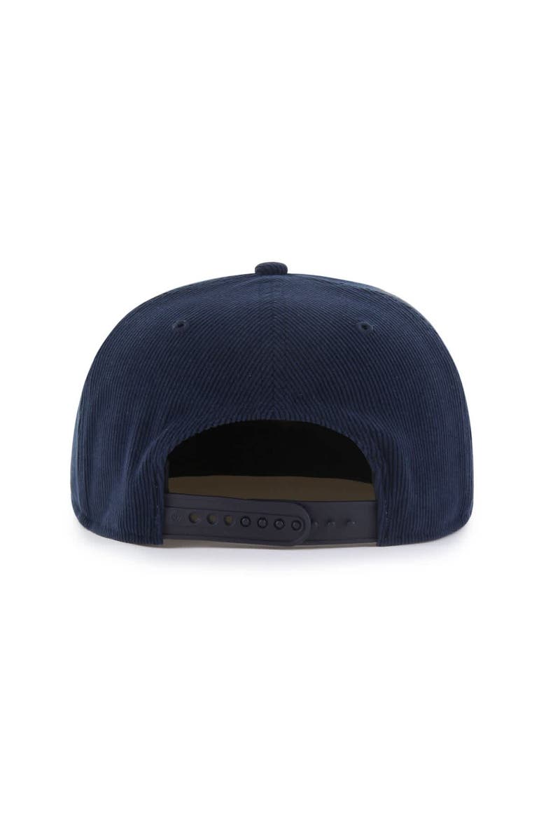 '47 Men's '47 Navy Dallas Cowboys Whitlock Captain Corduroy Adjustable Hat, Alternate, color, Navy