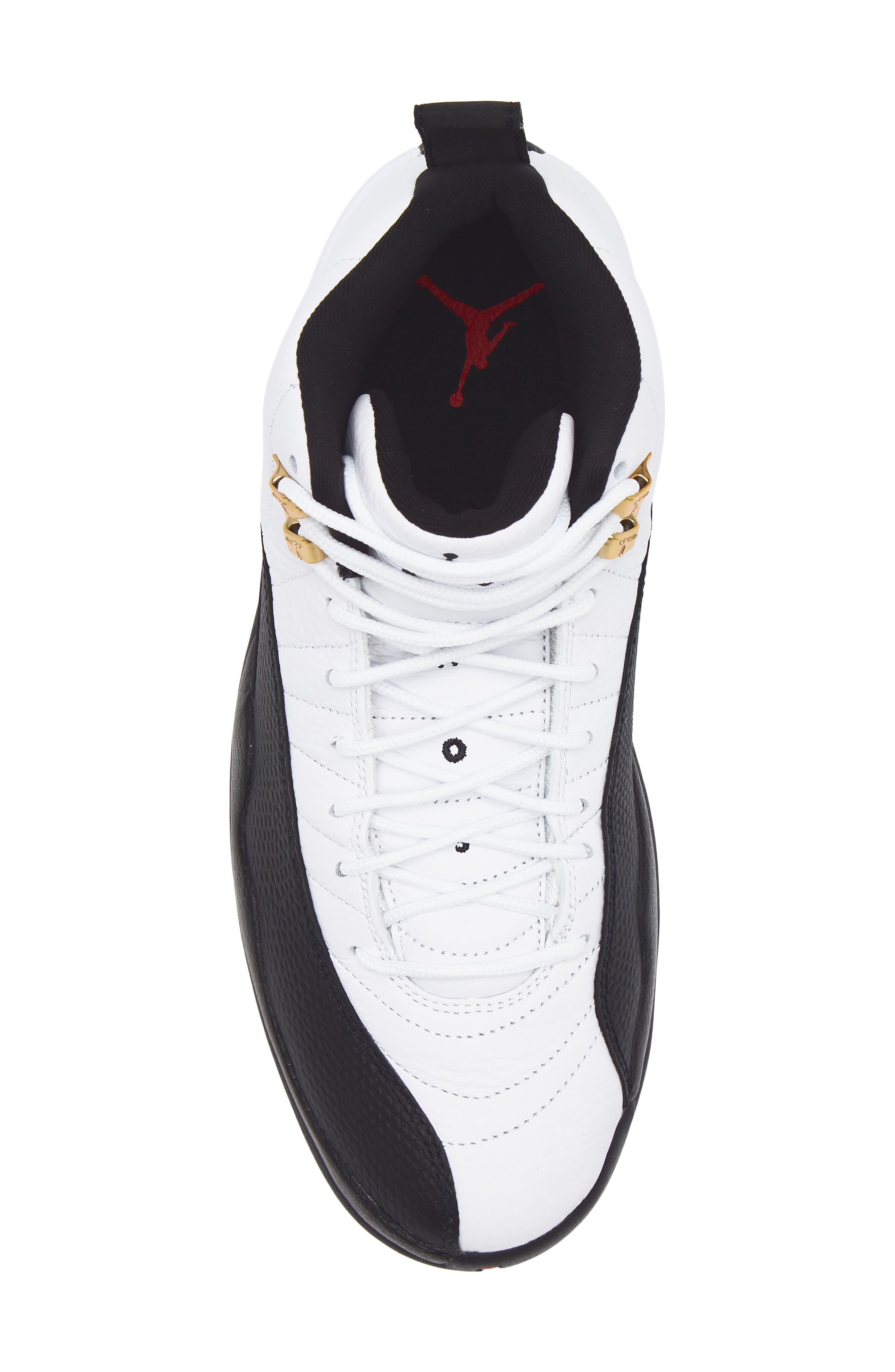 Jordan Air Jordan 12 Retro Basketball Sneaker, Alternate, color, White/ Black/ Taxi