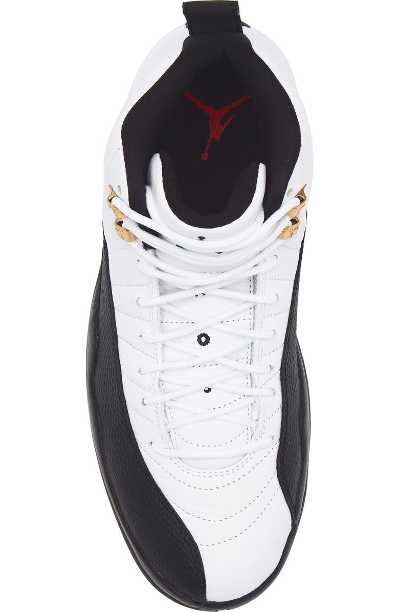Jordan Air Jordan 12 Retro Basketball Sneaker, Alternate, color, White/ Black/ Taxi