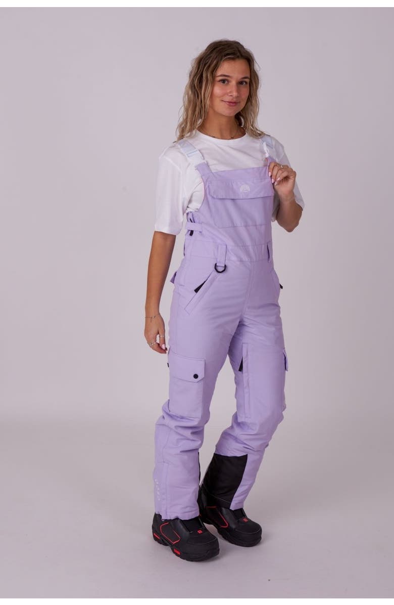 OOSC Yeh Girl Bib Pant - Lavender, Alternate, color, Lavender