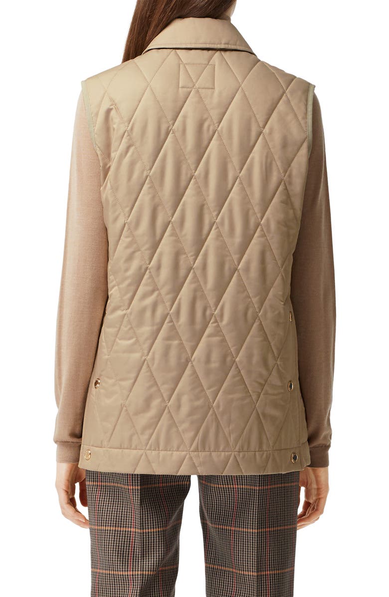Burberry Quilted Vest, Alternate, color, 