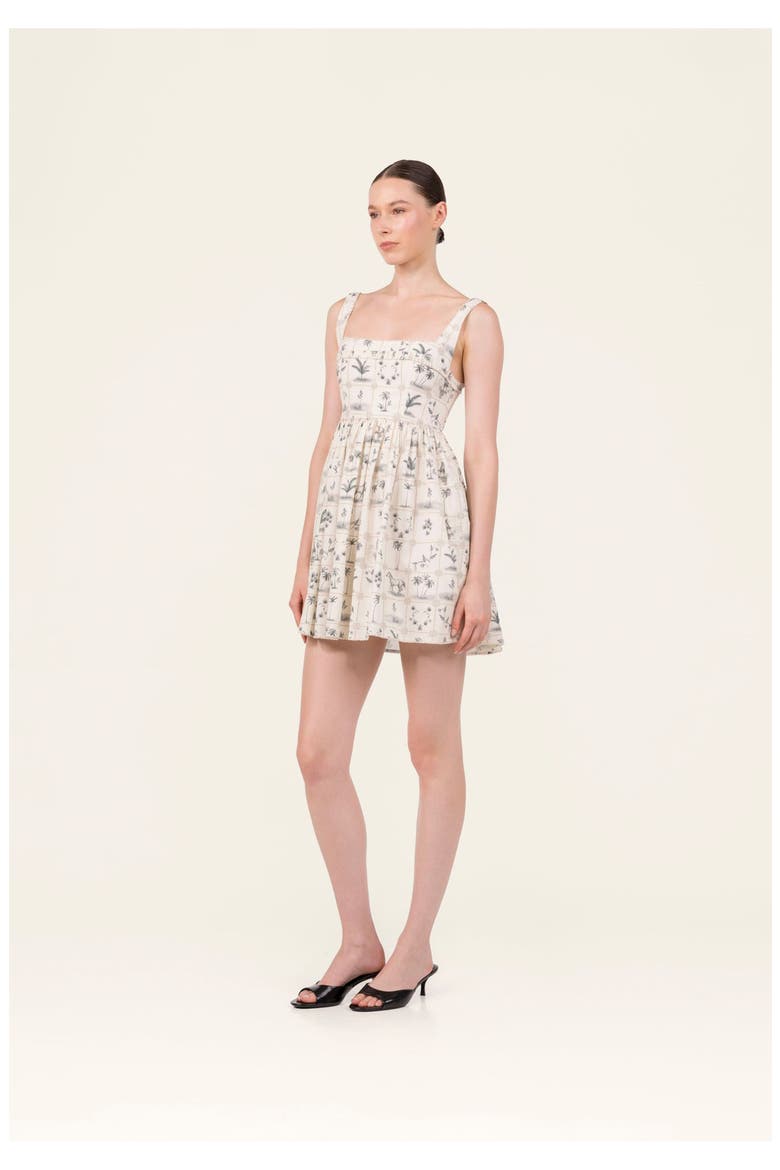 Barbara Arena  Mini Dress, Alternate, color, Ivory