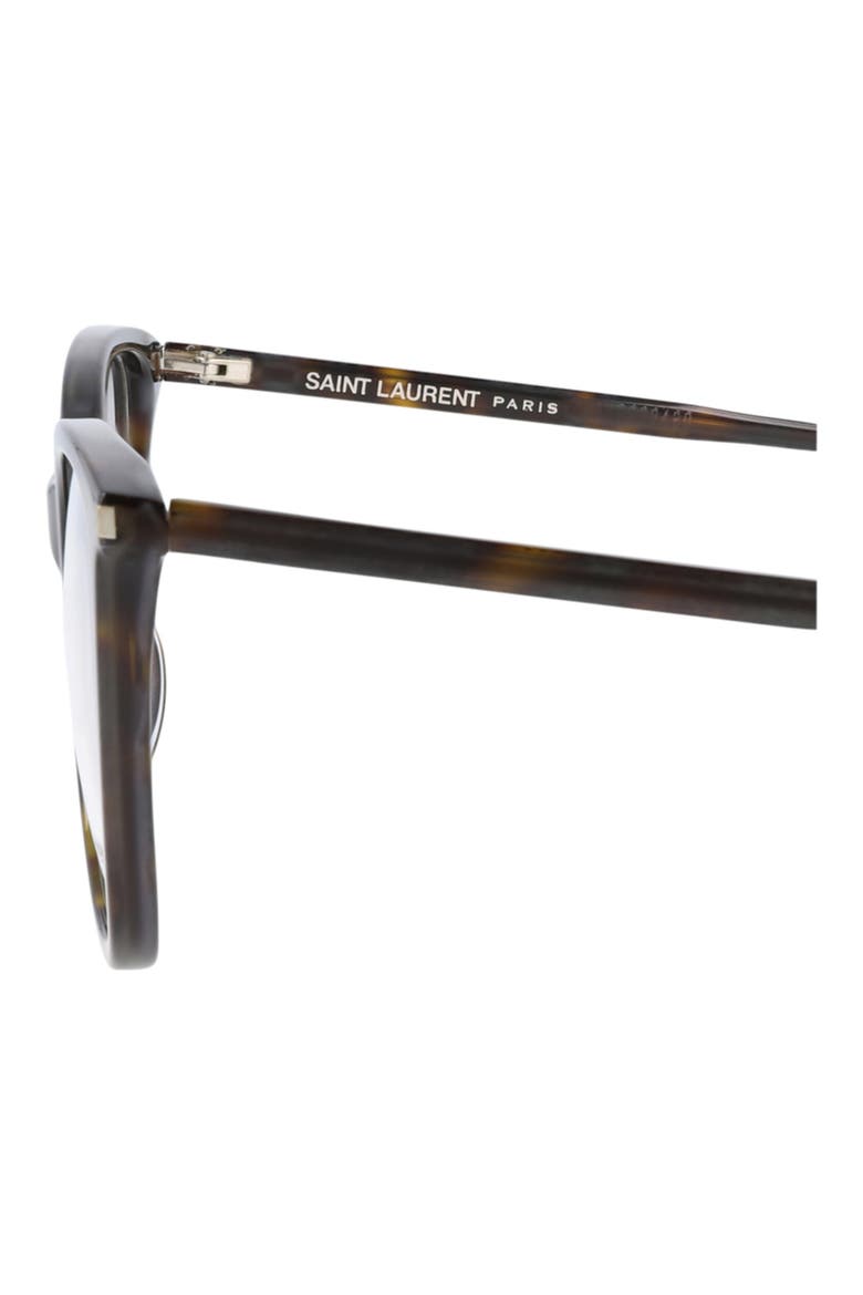 53mm Cat Eye Optical Frames, Alternate, color, HAVANA HAVANA TRANSPARENT