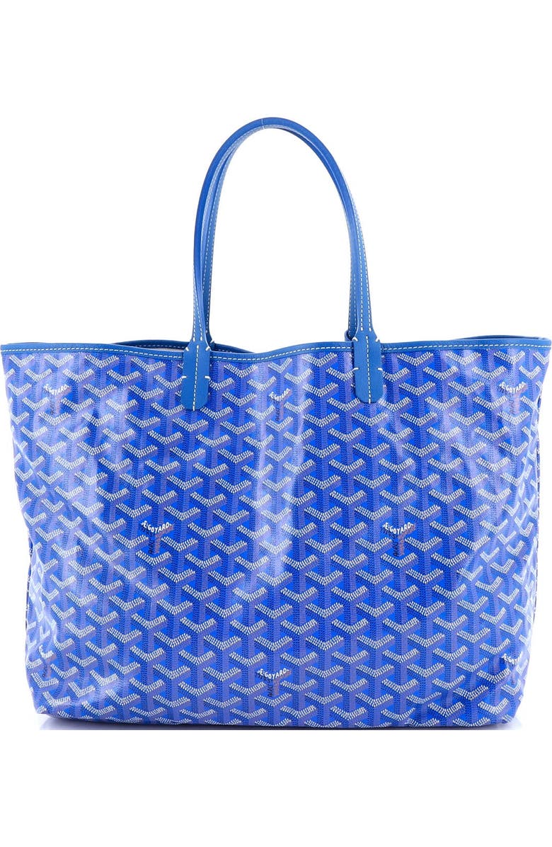Pre-Owned Goyard Saint Louis Tote Coated Canvas PM, Alternate, color, Blue