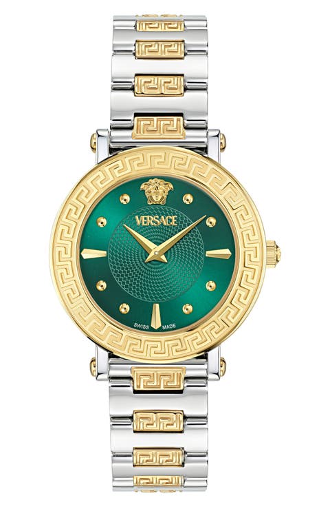 Greca Sphere Bracelet Watch, 35mm