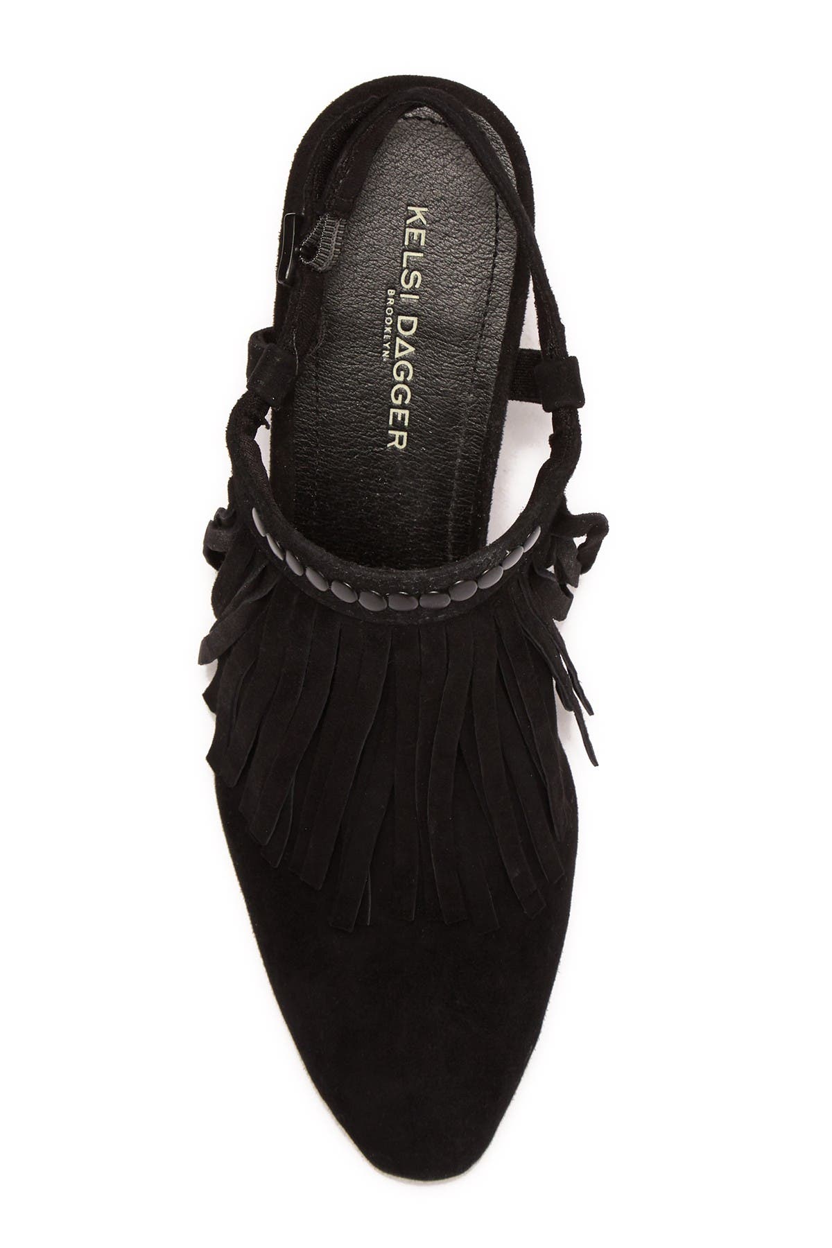 Kelsi Dagger Brooklyn Ilona Fringe Slingback Bootie, Alternate, color, 
