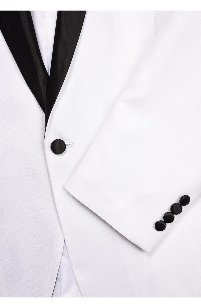 SAVILE ROW CO Shawl Lapel Slim Fit Tuxedo, Alternate, color,