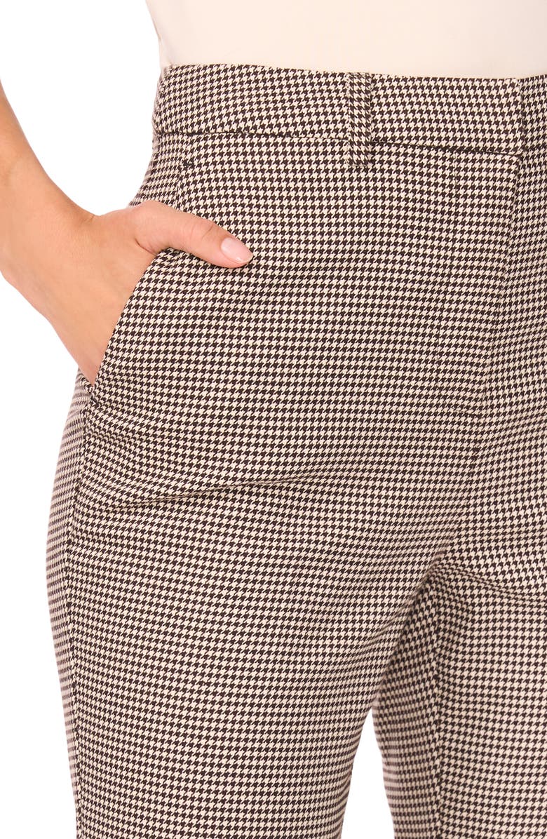 Halogen<sup>®</sup> Kick Flare Leg Houndstooth Pants, Alternate, color, Arctic Wolf