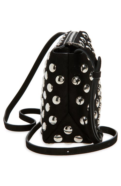 Khaite Lina Studed Suede Crossbody Bag