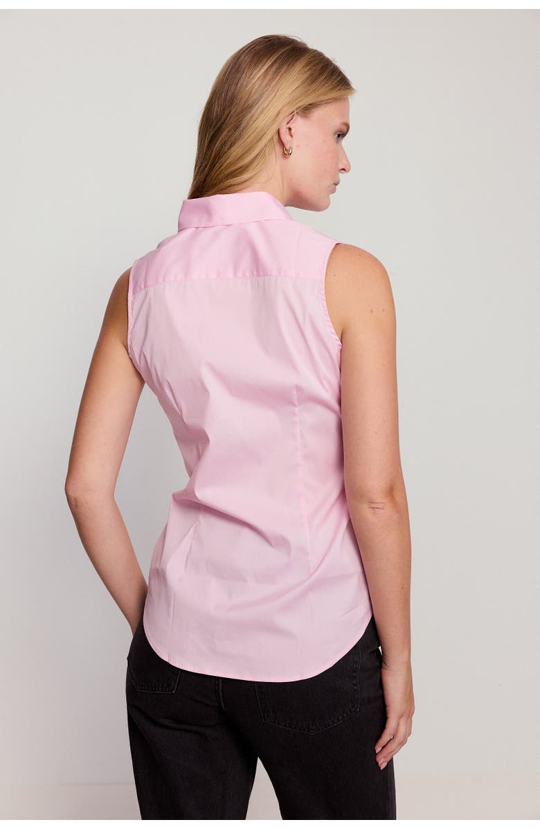 The Shirt by Rochelle Behrens The Sleeveless Shirt, Alternate, color, Light Pink