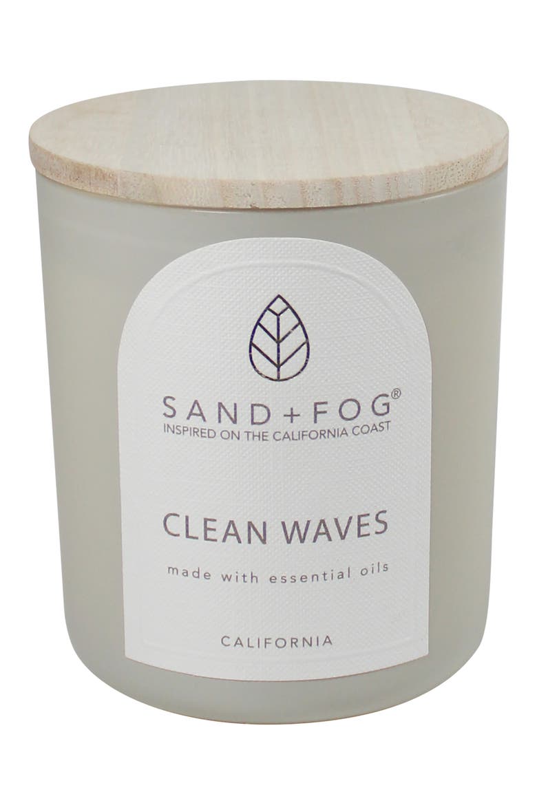 Scented Candle, Alternate, color, CLEAN WAVES
