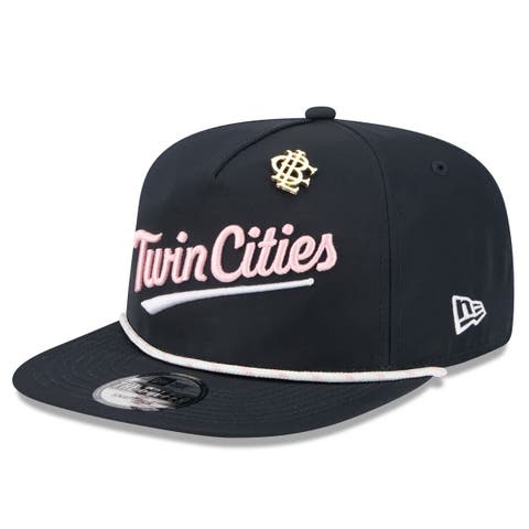 Men's New Era  Navy Minnesota Twins 2025 Big League Chew Golfer Snapback Hat