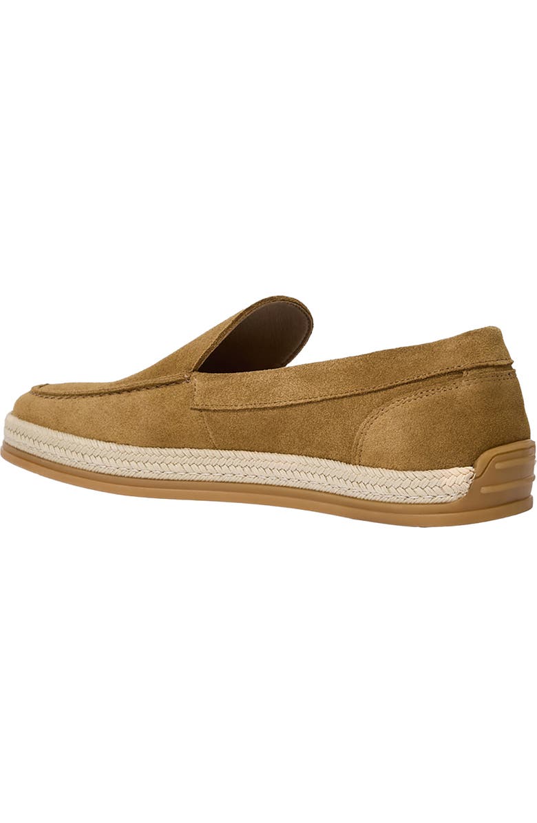 André Assous Angelo Loafer, Alternate, color, Cognac Suede