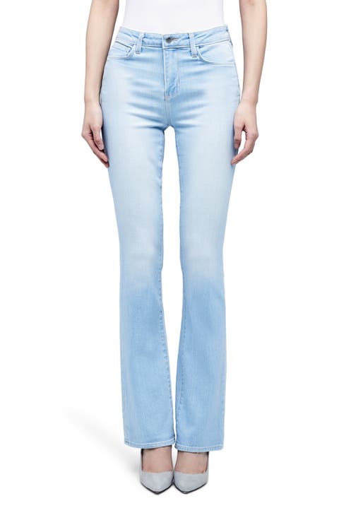 Oriana High Waist Straight Leg Jeans (Belmont)
