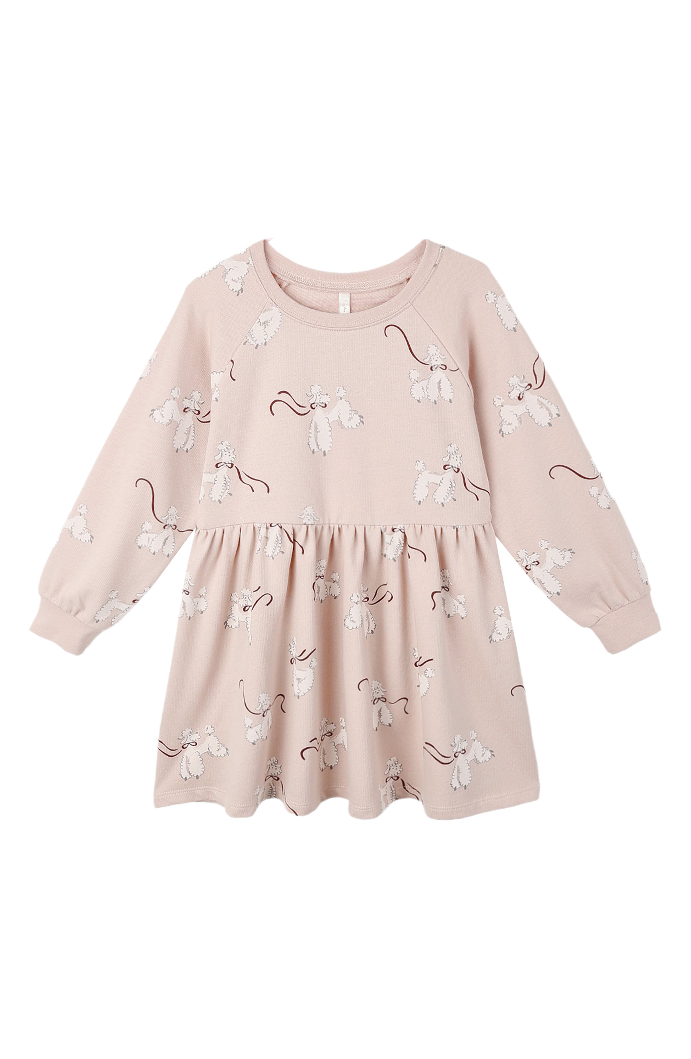 Kids' Poodle Raglan Dress