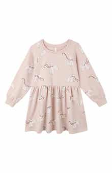 Kids' Poodle Raglan Dress
