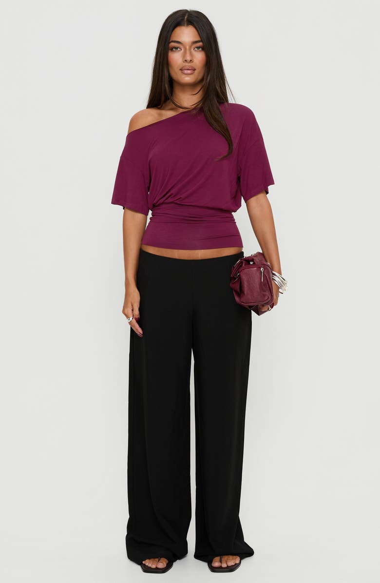 Princess Polly Khane Wide Leg Pants, Alternate, color, 