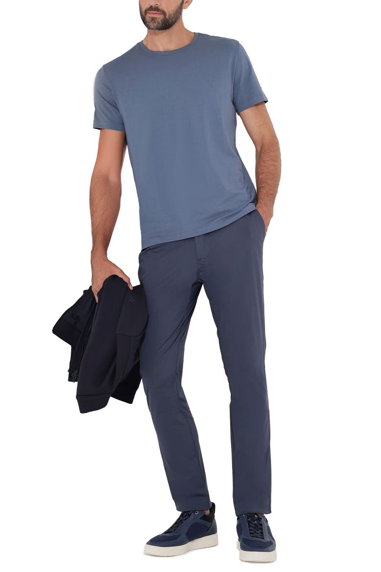 Peruvian Pima Cotton Tech T-Shirt, Alternate, color, Aluminum
