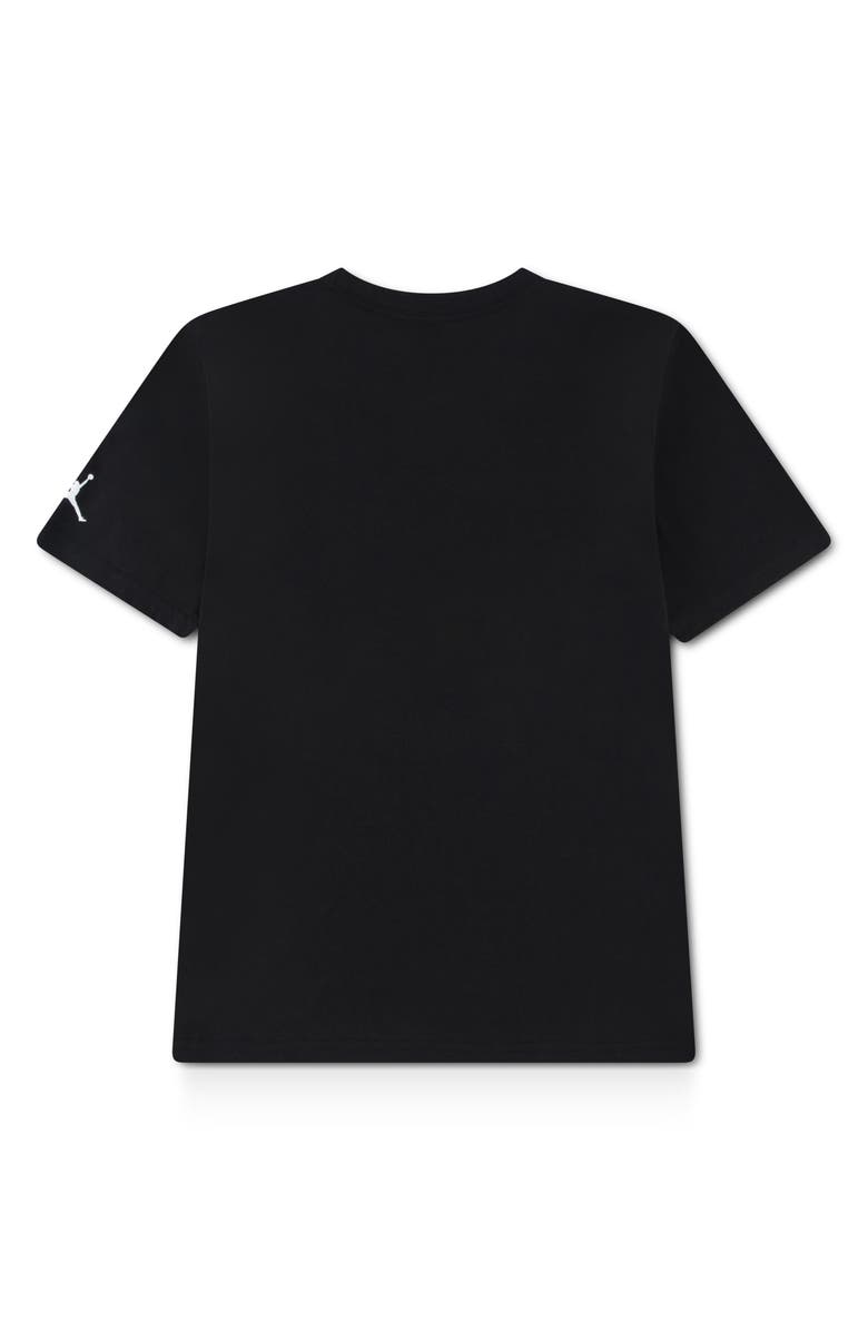 Jordan Kids' Swoosh Air Graphic T-Shirt, Alternate, color, Black