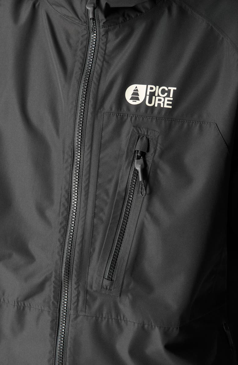 Picture Organic Clothing Abstral Water Repellent Hooded Jacket, Alternate, color, 