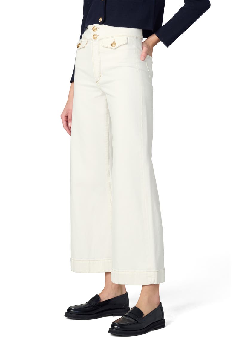 The Ellia Ankle Wide Leg Jeans, Alternate, color, MILK
