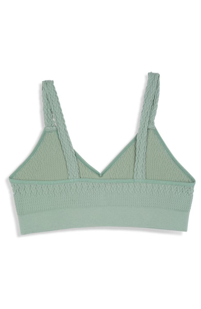 Calvin Klein Kids' Cable Bralette, Alternate, color, 