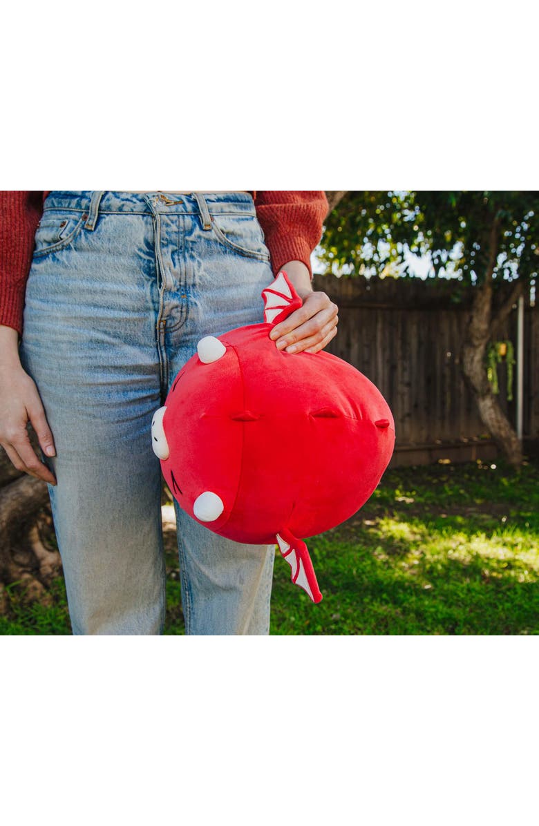 Toynk MochiOshis Red Dragon 12-Inch Character Plush Toy | Fujinobu Firoshi, Alternate, color, Red