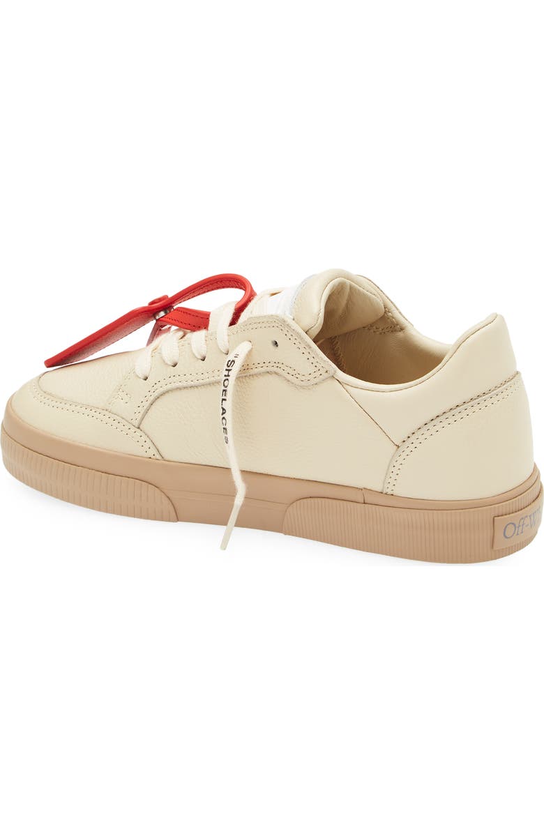 Off-White New Low Vulcanized Calfskin Leather Sneaker, Alternate, color,