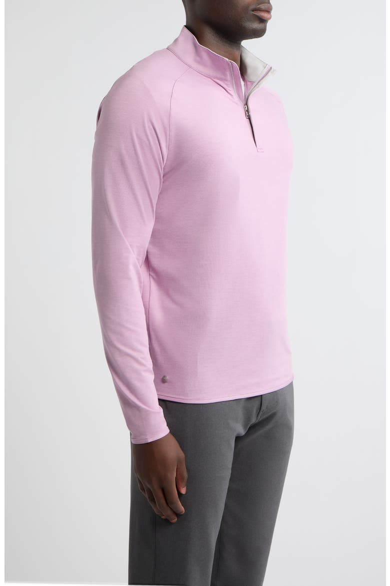 Crown Crafted Stealth Performance Quarter Zip Pullover, Alternate, color, SOFT ORCHID