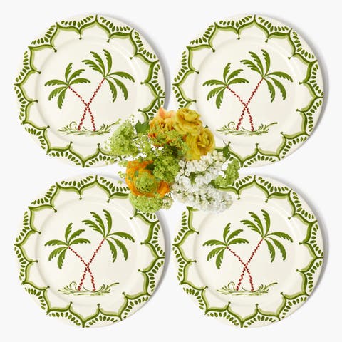 Jardin de Palmier Dinner Plates (Set of 4)