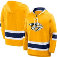 FANATICS Men's Fanatics Gold Nashville Predators Prime Time Fleece Hoodie