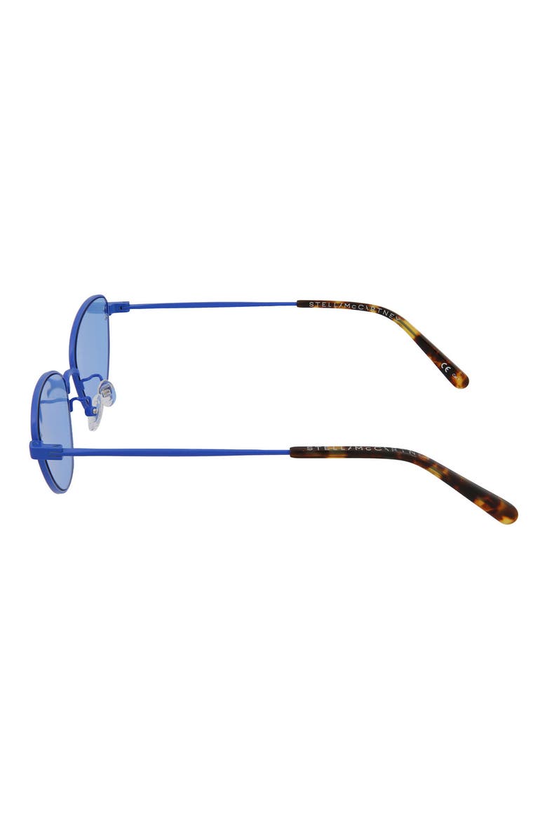 57mm Cat Eye Sunglasses, Alternate, color, BLUE BLUE LIGHT BLUE/ LBU