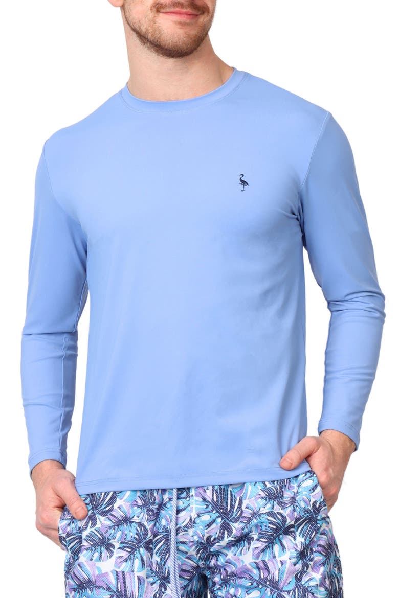 Long Sleeve Rashguard, Main, color, PERI BLUE