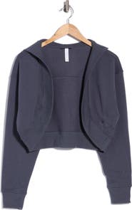 Z by Zella Hooded Fleece Shrug