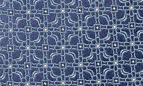Eton Men's Floral Silk Tie In Navy