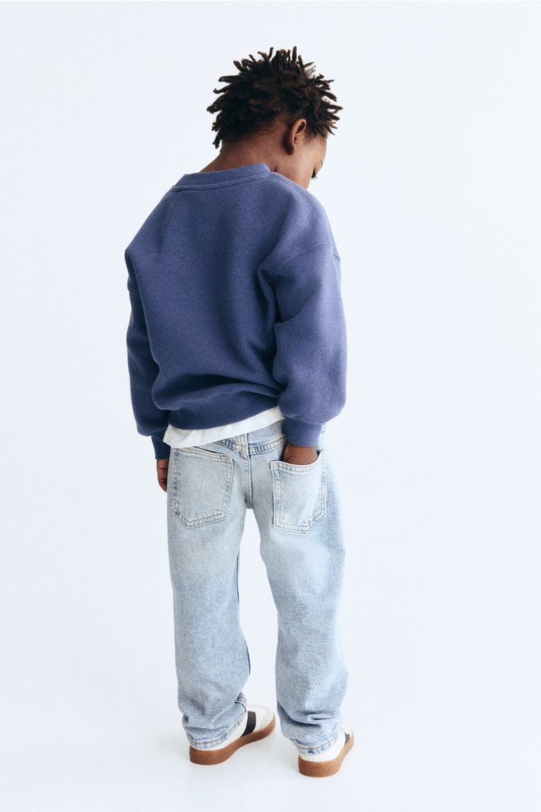 Relaxed Fit Jeans, Alternate, color, Light denim blue