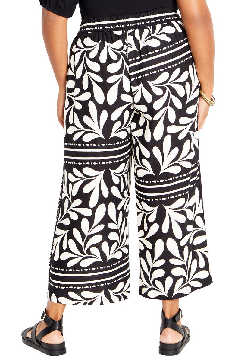 City Chic Modern Muse Ankle Wide Leg Pants, Alternate, color, 