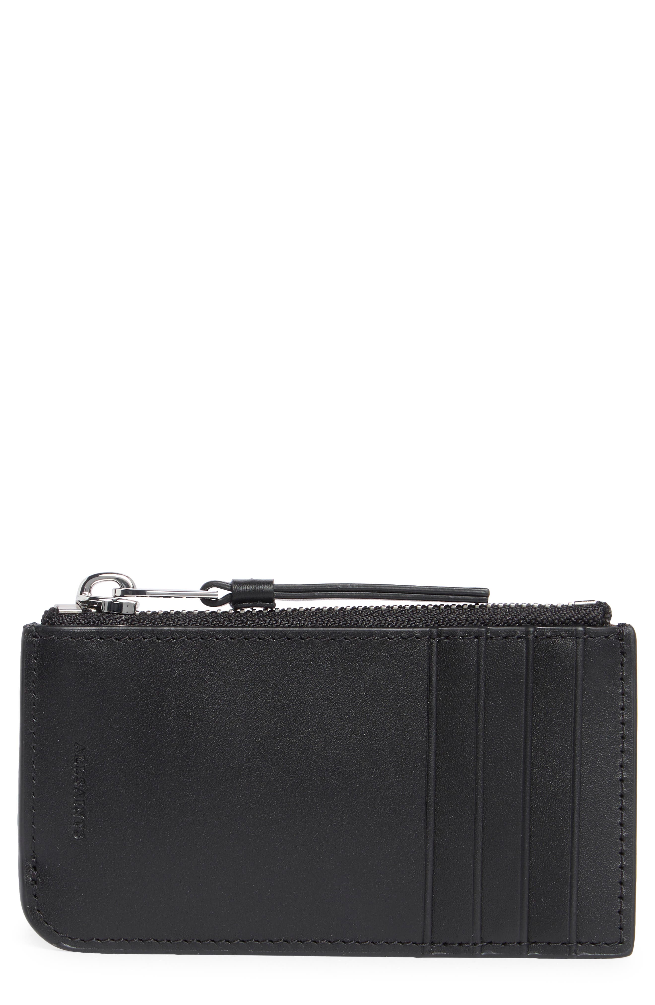 AllSaints Marlborough Leather Wallet