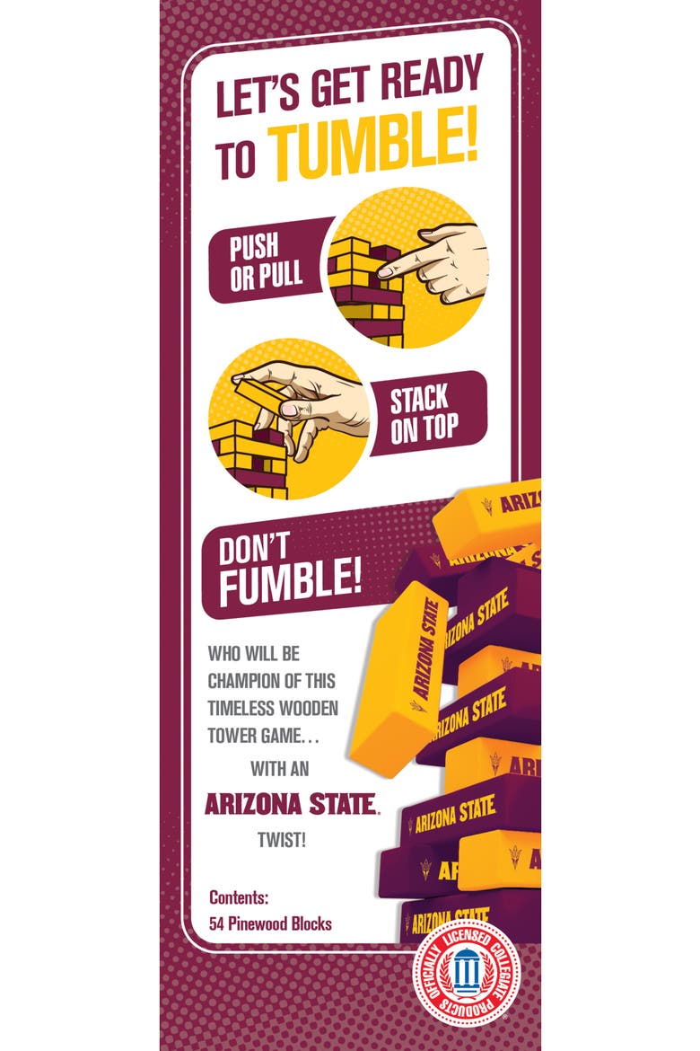 Arizona State Sun Devils Tumble Tower, Alternate, color, Multicolor