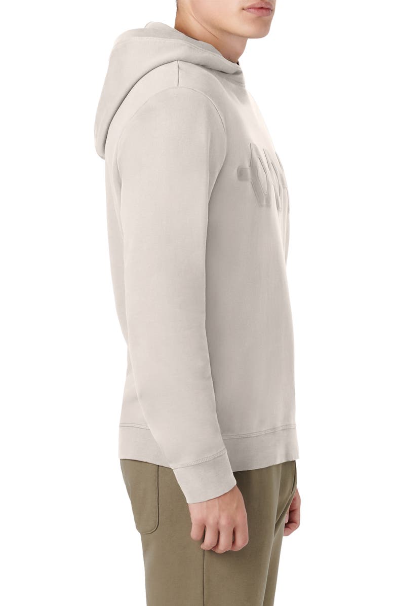 Bugatchi Comfort Organic Cotton Hoodie, Alternate, color, Soy