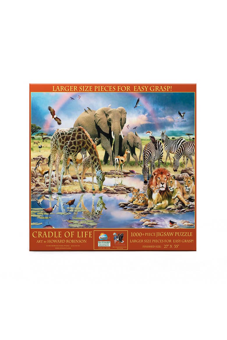 Cradle of Life 1000 piece Jigsaw Puzzle for Adults Large Pieces, Alternate, color, Multicolor