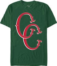 Crooks & Castles Men's Crooks & Castles Initials Bold Logo Graphic T-Shirt