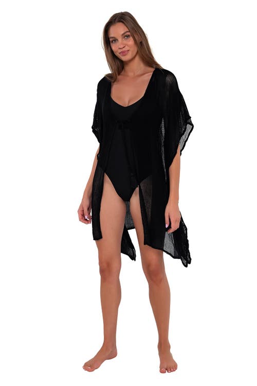 Sunsets Maldives Tunic In Black