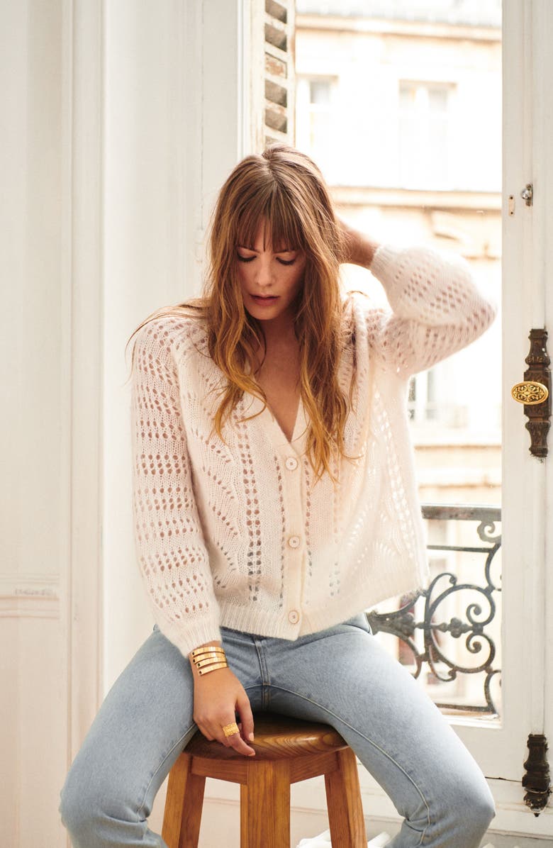 Sézane Dereck Cardigan, Main, color, 