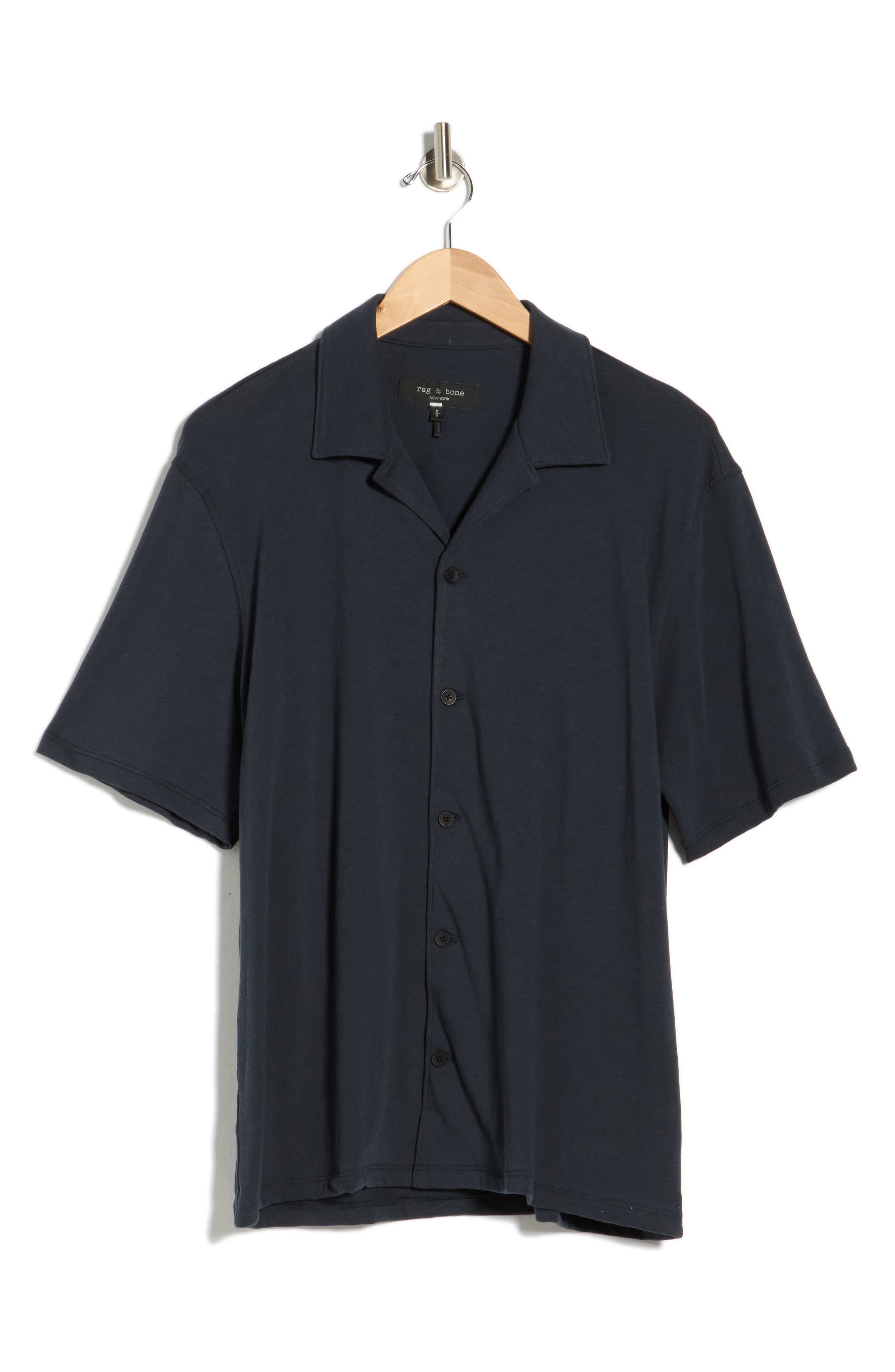 rag & bone Slub Cotton Camp Shirt