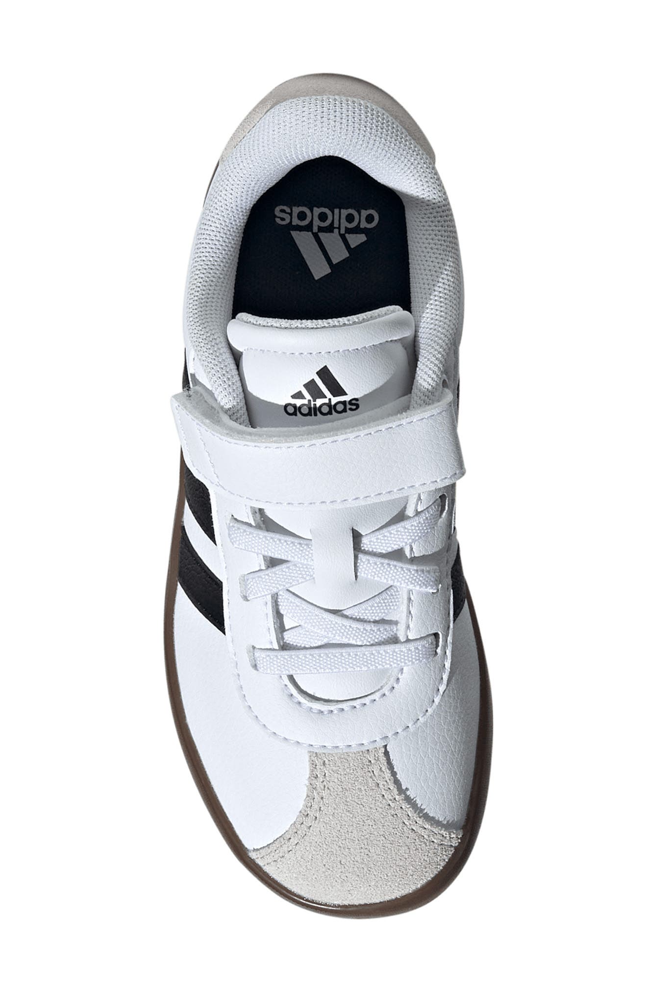 Kids' VL Court 3.0 Sneaker, Alternate, color, FTWWHT/CBL