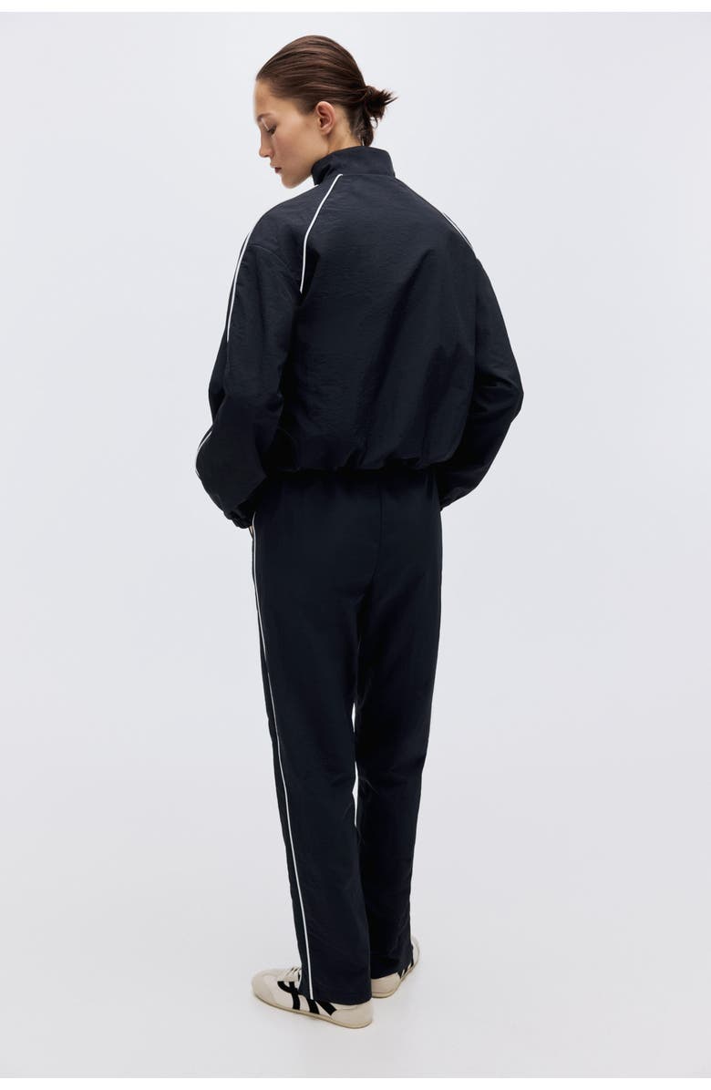 H&M Tapered Track Pants, Alternate, color, Navy Blue